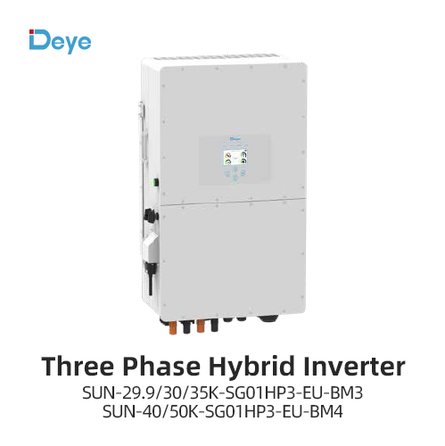 Three Phase Hybrid Inverter SUN-29.9/30/35K-SG01HP3-EU-BM3 SUN-40/50K-SG01HP3-EU-BM4